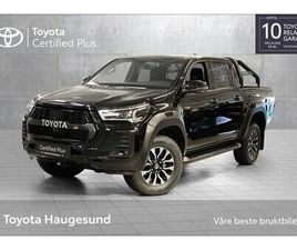 TOYOTA HILUX DOUBLE CABINE 2,8 204HK D-CAB 4WD GR SPORT