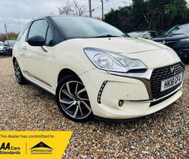 2018 DS DS 3 1.2 PURETECH CONNECTED CHIC PATHENON CREAM (110PS) (START/STOP)