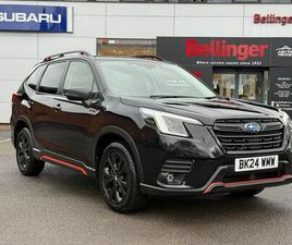 SUBARU FORESTER E-BOXER 2024 SUBARU FORESTER 2.0 E-BOXER SPORT