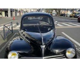 PEUGEOT 203 1955 PEUGEOT 203 NOIR MANUEL, 4 VITESSES CONDUITE À GAUCH...