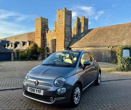 2018 FIAT 500 1.2 LOUNGE 3DR HATCHBACK PETROL MANUAL