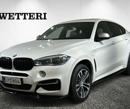 BMW X6 M50D BMW X6 F16 M50D - **WEBASTO / ADAPT.VAKKARI / KOUKKU / 360 KAMERA / HUD / KATTOLUUKKU / COMFORT ACCESS / SUOMIAUTO YM..