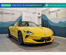 MG CYBERSTER DUAL MOTOR 77KWH GT AUTO 4WD 2DR