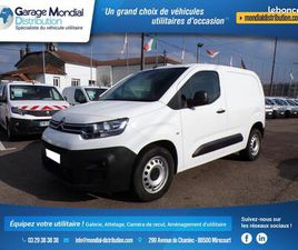 CITROEN BERLINGO CITROEN BERLINGO 100CV ÉQUIPÉ PACK CHANTIER / GRIP CONTROL / HABILLAGE BOIS /...