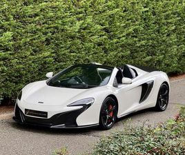 MC LAREN 650S SPIDER 3.8T V8 SPIDER SSG EURO 6 2DR