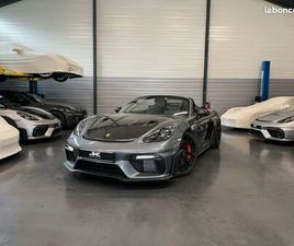PORSCHE 718 BOXSTER SPYDER RS SPYDER RS – PACK WEISSACH 2400 KM –TVA APPARENTE LOA FRANÇAISE