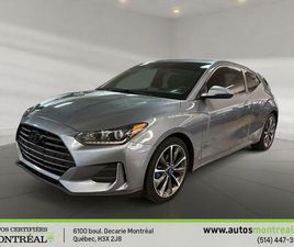 HYUNDAI VELOSTER 2019 HYUNDAI VELOSTER 2.0 GL MANUELLE. MANUAL 6MT, HEATED SEATS AND STEE