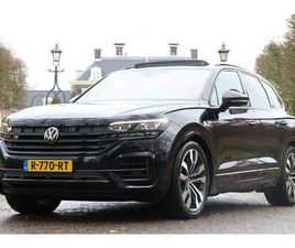 VOLKSWAGEN TOUAREG R VOLKSWAGEN TOUAREG 3.0 TSI 4MOTION R | NL-AUTO! | BOMVOL! | TREKHAAK | PANODAK | ELEKTR. MASSAGE + GEHEUGEN STOELEN | STOELVERWARM- VERKOELING | DODE HOEK | DEA