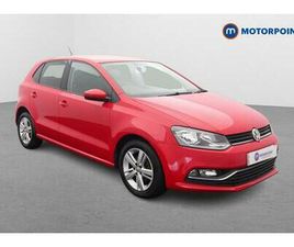 VOLKSWAGEN POLO 2016 VOLKSWAGEN POLO 1.0 MATCH 5DR HATCHBACK PETROL MANUAL