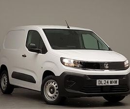 VAUXHALL COMBO 1.5 TURBO D 100PS PRIME H1 VAN