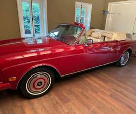 ROLLS ROYCE CORNICHE ROLLS-ROYCE CORNICHE 1988 ROOD — ROLLS-ROYCE — MARKTPLAATS