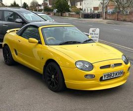 2001 MG MGF 160 TROPHY SE CONVERTIBLE PETROL MANUAL