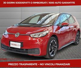 VOLKSWAGEN ID.3 PURE PERFORMANCE DEL 2022 USATA A ROMA
