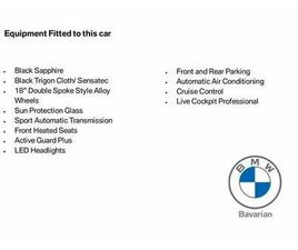 BMW SERIE 1 120 BMW 1 SERIES 120D M SPORT 2.0 5DR