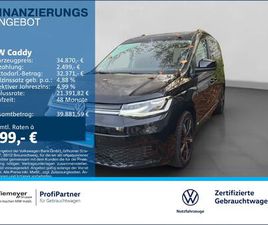 VOLKSWAGEN CADDY CADDY DSG STYLE STD.HZ LM18 PANO AHK ACC KAMERA