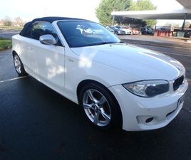 BMW SERIE 1 CABRIO 118 2013 (13) - 118I EXCLUSIVE EDITION 2DR