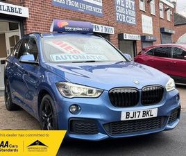 BMW X1 XDRIVE20D M SPORT BAL AFTER £1000 PX ALLOWANCE £11990 T&C 4X4 SAT-NAV CRUISE CONTROL REAR PARKING SENSORS BLU