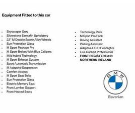 BMW X5 30D BMW X5 XDRIVE30D M SPORT 3.0 5DR