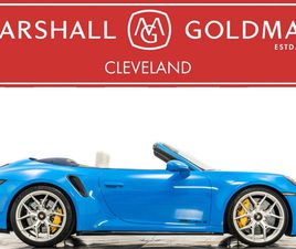 PORSCHE 911 CABRIOLET 2022 PORSCHE 911 TURBO S CABRIOLET -SPORT EXHAUST, VOSSEN WHEELS, P