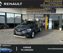 RENAULT CAPTUR 1.0 TCE - 100 - GPL 2021 II BUSINESS
