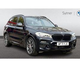 BMW X3 XDRIVE 30D BMW X3 XDRIVE30D M SPORT 3.0 5DR