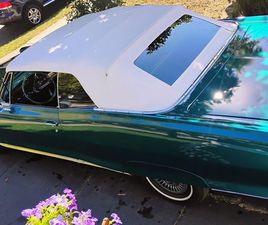 PONTIAC BONNEVILLE 1966 PONTIAC BONNEVILLE DARK MARINA TURQUOISE POLY/METALLIC