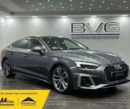 AUDI A5 SPORTBACK 2020 AUDI A5 2.0 TDI 35 S LINE SPORTBACK S TRONIC EURO 6 (START/STOP) 5DR HATCHBACK DIESEL AUTOMATIC