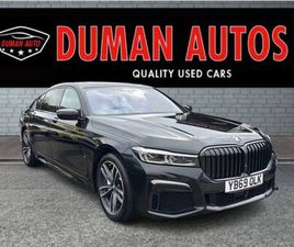 BMW SERIE 7 740L 2020 BMW 7 SERIES 3.0 740LD M SPORT SALOON 4DR DIESEL AUTO XDRIVE EURO 6 (START/STOP) (320 PS) SALOON DI...