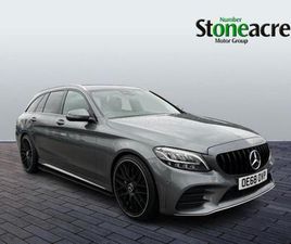 MERCEDES CLASE C ESTATE C 200 2019 MERCEDES-BENZ C CLASS 2.0 C220D AMG LINE ESTATE 5DR DIESEL G-TRONIC+ EURO 6 (START/STOP) (194 PS) E...