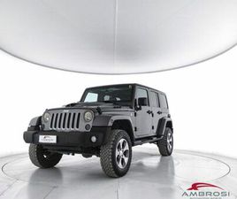JEEP WRANGLER UNLIMITED JEEP WRANGLER UNLIMITED 2.8 CRD DPF SAHARA AUTO DEL 2018 USATA A CORCIANO