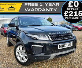 LAND ROVER RANGE ROVER EVOQUE 2.0 TD4 SE TECH SUV 5DR DIESEL AUTO 4WD EURO 6