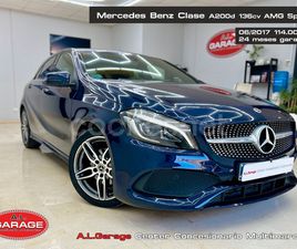 MERCEDES CLASSE A A 200 MERCEDES-BENZ CLASE A A 200 D