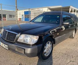 MERCEDES-BENZ LEICHENWAGEN OLDTIMER H-KENNZEICHEN 3-SITZER