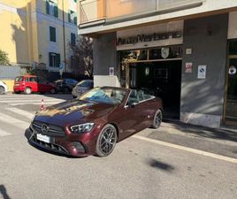 CLASSE E CBR (A238) E 220 D AUTO CABRIO PREMIUM PLUS