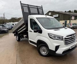 MAXUS DELIVER 9 2021 MAXUS DELIVER 9 TIPPER NOT TRANSIT 70K MILES AIR CON NO VAT TIPPER DIESEL MANUAL