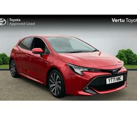 TOYOTA COROLLA TOYOTA COROLLA DESIGN HATCHBACK'S 1.8 VVT-H DESIGN CVT EURO 6 (START/STOP) 5DR