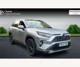 TOYOTA RAV4 TOYOTA RAV4 EXCEL SUV'S 2.5 VVT-H EXCEL CVT EURO 6 (START/STOP) 5DR