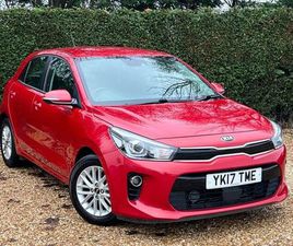 KIA RIO 1.4 2 HATCHBACK 5DR PETROL MANUAL EURO 6 (START/STOP) (98 BHP)