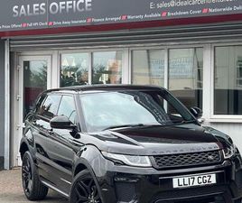 2017 LAND ROVER RANGE ROVER EVOQUE 2.0 TD4 HSE DYNAMIC SUV 5DR DIESEL AUTO 4WD EURO 6 (START/STOP) (180 ...