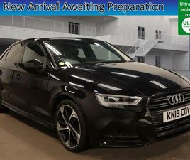 AUDI A3 BERLINE 1.5 TFSI COD 35 BLACK EDITION S TRONIC EURO 6 (START/STOP) 4DR