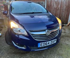 VAUXHALL MERIVA VAUXHALL, MERIVA, MPV, 2014, MANUAL, 1398 (CC), 5 DOORS