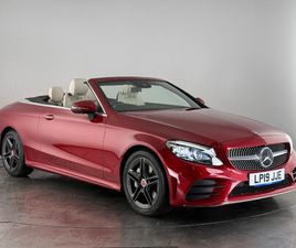 MERCEDES CLASSE C CABRIOLET C 300 2019 (19) - 2.0 C300 AMG LINE (PREMIUM PLUS) CABRIOLET G-TRONIC+ EURO 6 (START/STOP) 2DR