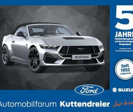 FORD MUSTANG CABRIO FORD MUSTANG 5.0 CONVERTIBLE TI-VCT V8 W GT ACC+LED