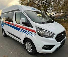 FORD TRANSIT CUSTOM KRANKENWAGEN RTW AUTOMATIK KAMERA