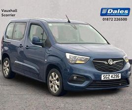 2020 VAUXHALL COMBO LIFE COMBO LIFE 1.2 TURBO ENERGY 5DR [7 SEAT] ESTATE MPV PETROL MANUAL