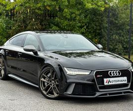 AUDI A7 SPORTBACK RS7 PERFORMANCE 2017 (17) - 4.0T FSI V8 QUATTRO RS 7 PERFORMANCE 5DR TIP AUTO