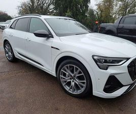 AUDI E-TRON E-TRON 50 50 BLACK EDITION AUTO QUATTRO 5DR 71.2KWH (11KW CHARGER)