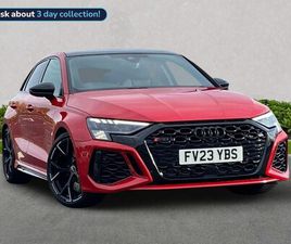 AUDI A3 SPORTBACK RS3 2023 - RS 3 TFSI QUATTRO VORSPRUNG 5DR S TRONIC