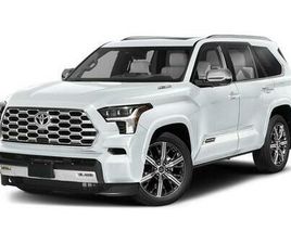 2026 TOYOTA SEQUOIA CAPSTONE