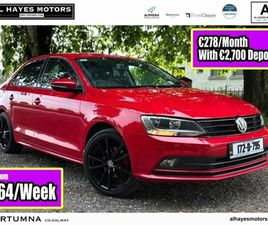 VOLKSWAGEN JETTA VOLKSWAGEN JETTA 2.0 TDI 110BHP*NCT 6/27*